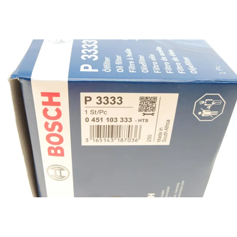 Фільтр масляний BOSCH 0 451 103 333 для Ford Mondeo 2.5/3.0i 94-07, M 22x1.5