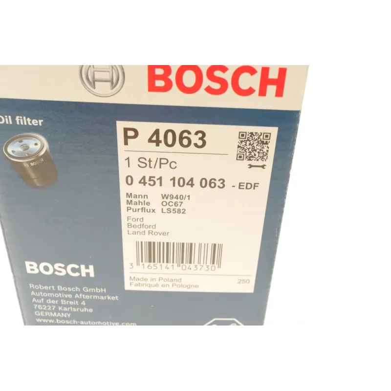 Фільтр масляний Toyota Land Cruiser 2.4D/3.4D/4.2/4.5 24V 75-
