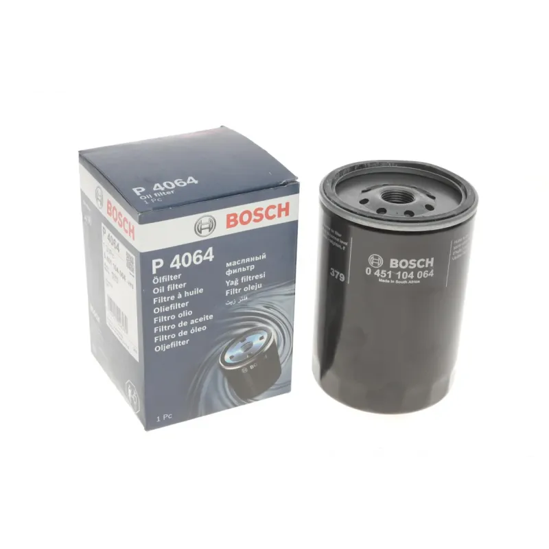 Фільтр масляний BOSCH 0 451 104 064 для Chevrolet 4.1/5.0/6.5D, Opel Diplomat 5.4, 94x138 мм