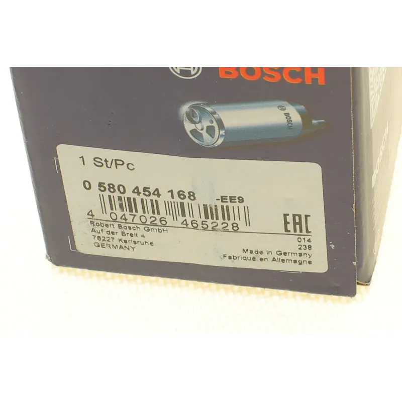 Насос паливний BOSCH 0 580 454 168 для Ford KA, Hyundai Getz, Tucson, Chevrolet Lacetti