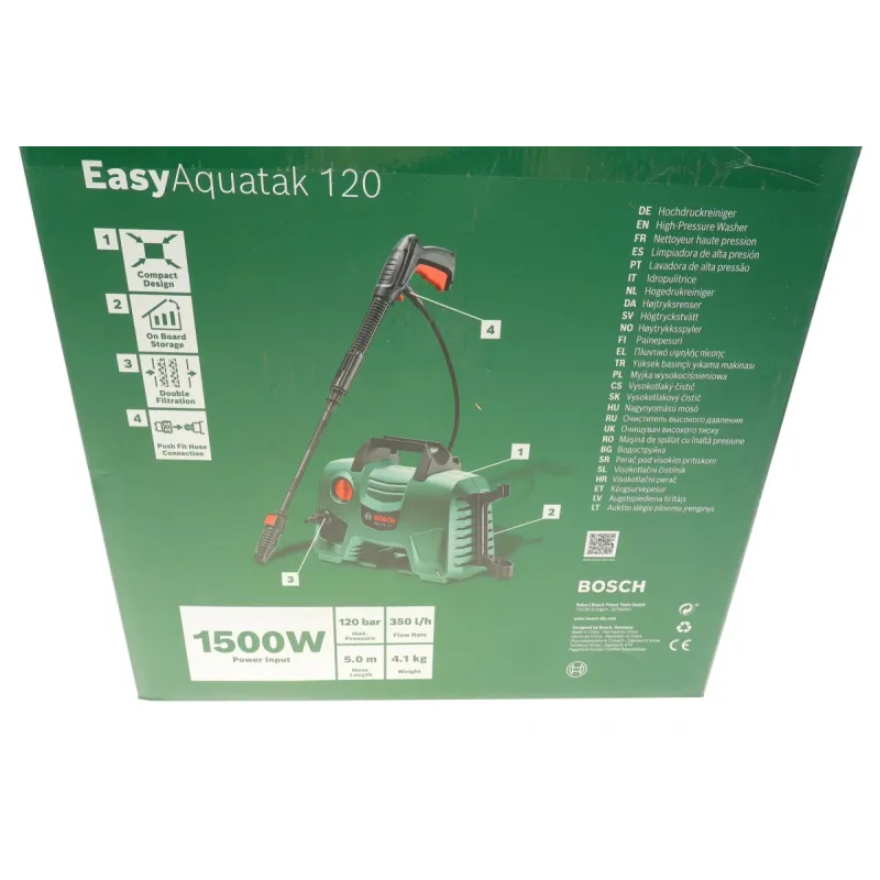 Мийка високого тиску BOSCH EasyAquatak 120 0 600 8A7 901 (120 Бар, 350 л/год, 1500W)