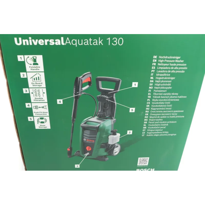Мийка високого тиску UniversalAquatak 130 (130 Бар/420 л/ч/1700W)