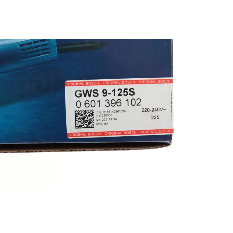 Шліфмашина кутова GWS 9-125 S (900 Вт, 2800-11000 об/хв, Ø125 мм)