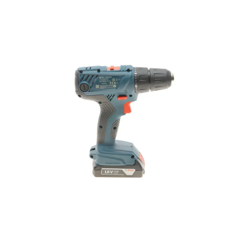 Шуруповерт акумуляторний BOSCH GSR 120-LI 0 601 9F8 10A (21/54 Nm) + 2 акб 18V 2.0А/год + зарядка 18V-20