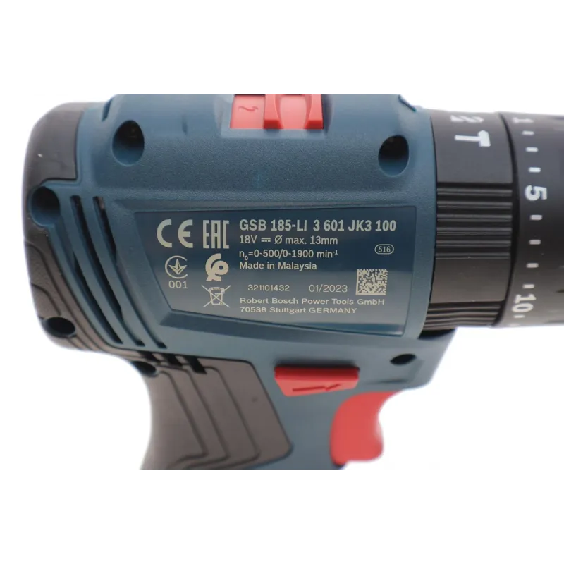 Шуруповерт акумуляторний BOSCH GSB 185-LI 0 601 9K3 100 (2 акб + зарядка)