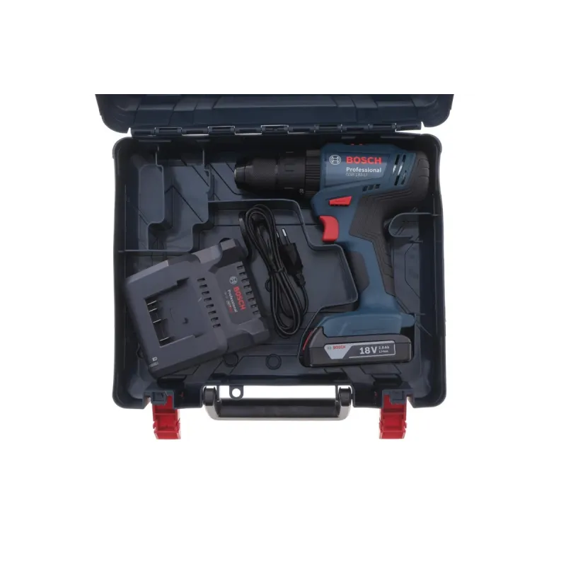 Шуруповерт акумуляторний BOSCH GSB 183-Li 18V/2.0Ah 56 Нм 0 601 9K9 101