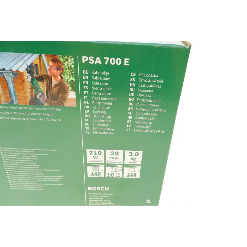 Пила шабельна електрична BOSCH PSA 700 E 0 603 3A7 020