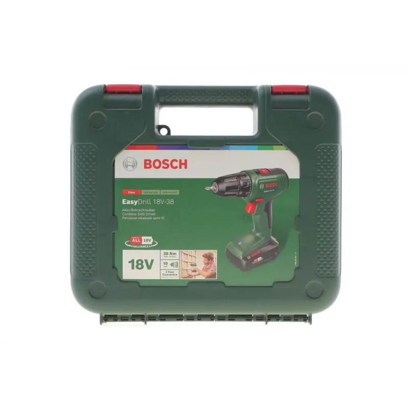 Дриль-шуруповерт акумуляторний Easydrill 18V-38 (18V) (1 акб 1.5 Ah)