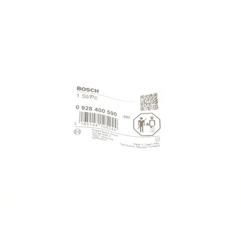 Шланг зливний BOSCH 0 928 400 590 для Mercedes-Benz Sprinter 906 2006-2013 2.2 CDI