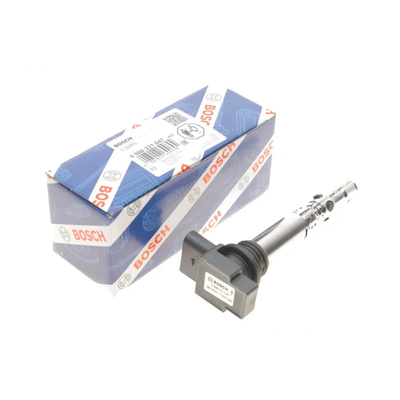 Котушка запалювання BOSCH 0 986 221 047 для Skoda Fabia, VW Polo 1.2 60 л.с. 2002-2014