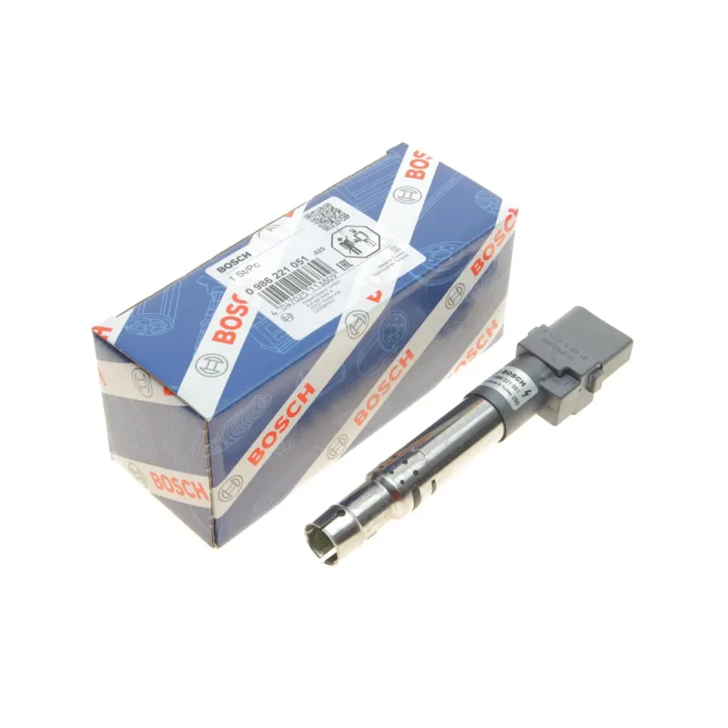 Котушка запалювання BOSCH 0 986 221 051 для Volkswagen Golf IV/V, Audi A3, Porsche Cayenne