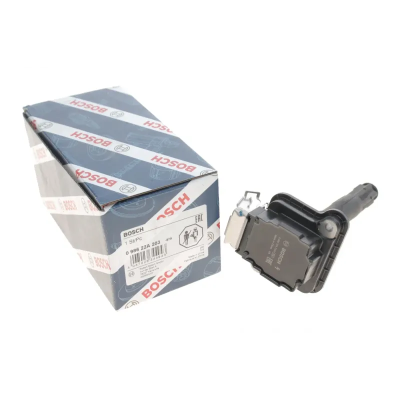 Котушка запалювання BOSCH 0 986 22A 203 для Audi A3/A4/A6, VW Golf IV 1.8T 1996-2006