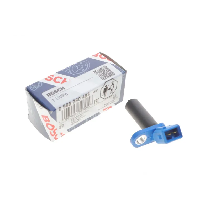 Датчик положення колінвалу BOSCH 0 986 280 483 для Ford C-Max/Focus 1.3-1.6i 03-, Volvo C30/S40/V50 1.6i 05-12