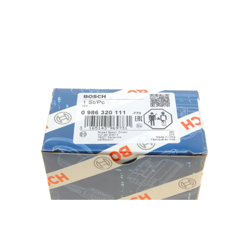Сигнал звуковий BOSCH 0 986 320 111 для Renault Kangoo, Clio II, Peugeot 407 (335Hz)