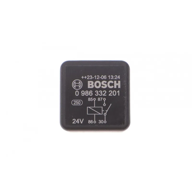 Реле багатофункціональне BOSCH 0 986 332 201 (24V) для Daf, Ford, Liebherr, Mercedes-Benz, Volvo