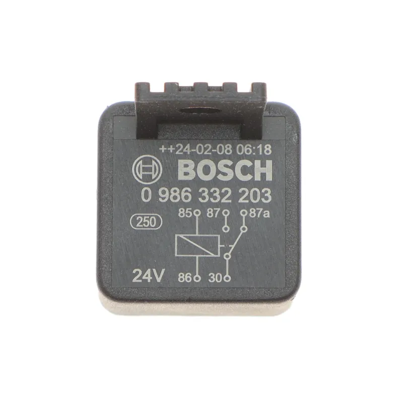 Реле багатофункціональне BOSCH 0 986 332 203 (24V) для BMW, DAF, Mercedes-Benz, Volvo