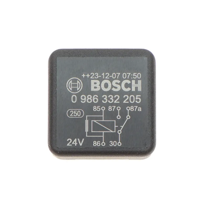Реле центральної електричної системи BOSCH 0 986 332 205 для DAF, Fiat, Ford, Iveco, MAN, Volvo 24V