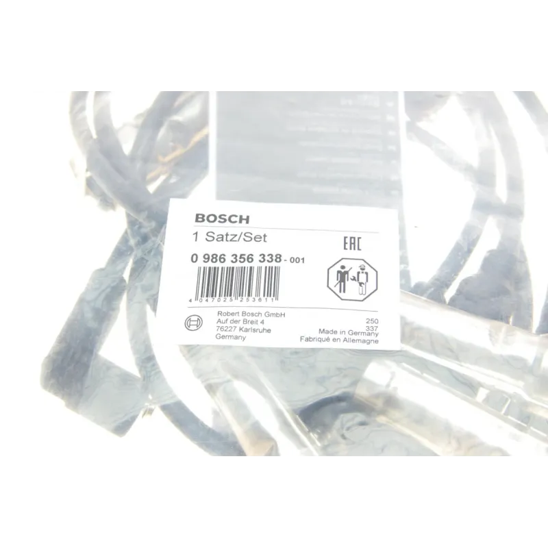Проводи запалювання BOSCH 0 986 356 338 для Volkswagen Caddy II 1995-2000, SEAT Ibiza II 1993-1999