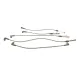 Проводи запалювання BOSCH 0 986 356 343 для VW Golf III, Polo, SEAT Ibiza II