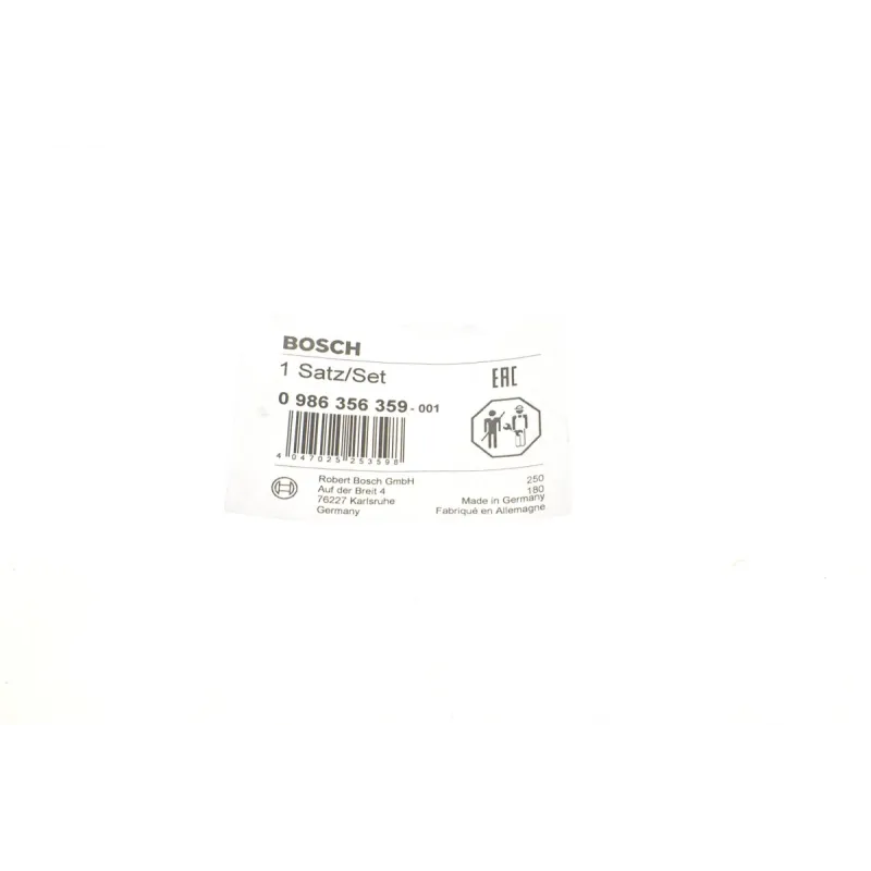 Проводи запалювання BOSCH 0 986 356 359 для VW Golf IV, Passat B5, Audi A3 1.6