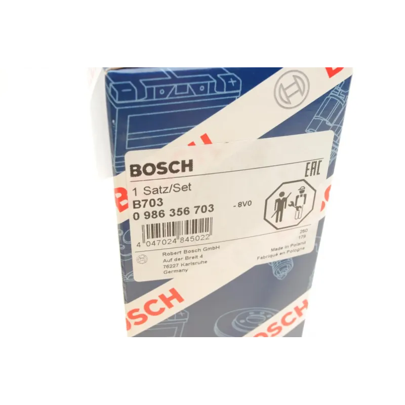 Проводи запалювання BOSCH 0 986 356 703 для Nissan Primera P10, Sunny N14 1990-1996