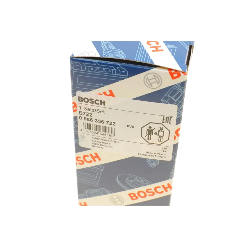 Проводи запалювання BOSCH 0 986 356 722 для Opel Kadett E 1.8/2.0i 1987-1991