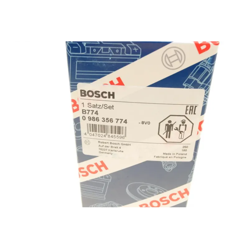 Проводи запалювання BOSCH 0 986 356 774 для Ford Escort, Fiesta, Orion 1.1-1.6 (1980-1992)