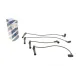 Проводи запалювання BOSCH 0 986 356 778 для Opel Astra F 1.6i 16V 1994-1998, Chevrolet Corsa