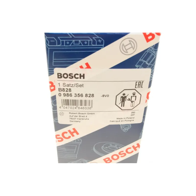 Проводи запалювання BOSCH 0 986 356 828 для Lada 2101-2107 1.2-1.6 70-95 (комплект)