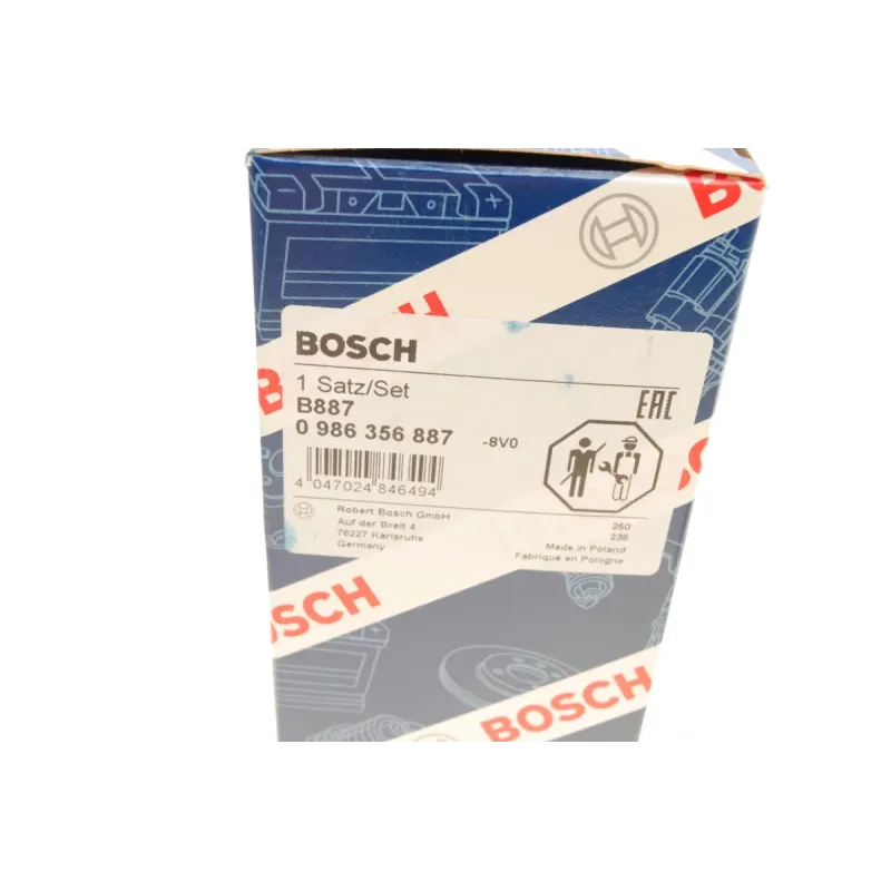 Проводи запалювання BOSCH 0 986 356 887 для Ford Escort/Fiesta 1.4/1.6 1989-1995