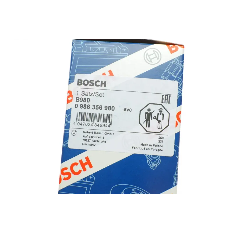 Проводи запалювання BOSCH 0 986 356 980 для Daewoo Lanos/Kalos 1.4/1.5 1997-