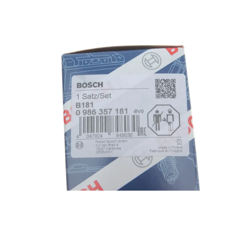 Проводи запалювання BOSCH 0 986 357 181 для Fiat Punto (188) 1999-, Brava (182) 1998-