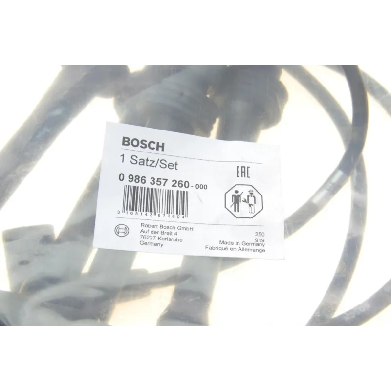 Проводи запалювання BOSCH 0 986 357 260 для Lada 110/111/112 1.5/1.6 1995-2010