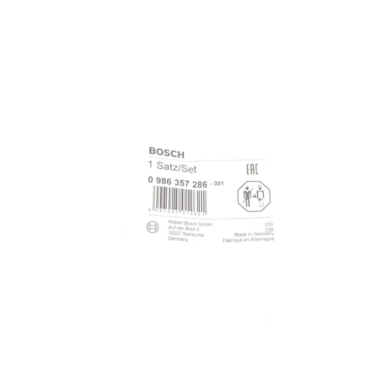Проводи запалювання BOSCH 0 986 357 286 для Fiat Doblo, Panda, Punto 1.2-1.4LPG 2005-