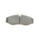 Колодки гальмівні передні BOSCH 0 986 424 204 для Nissan Terrano/Mistral II, Ford Maverick, 145x56.3x16.2 мм
