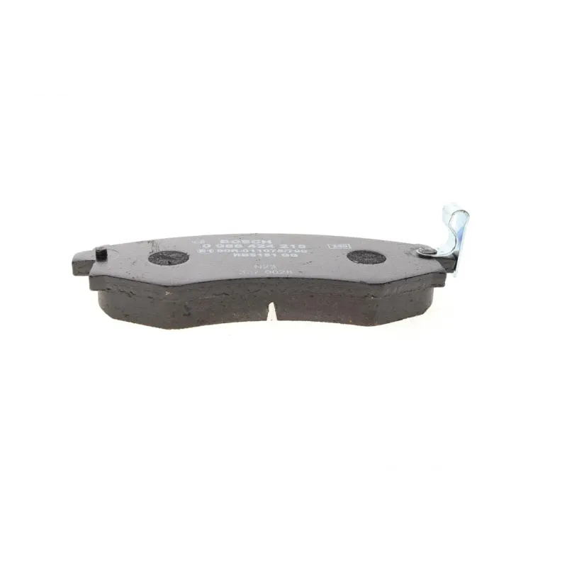 Колодки гальмівні передні BOSCH 0 986 424 215 для Hyundai Elantra III 2000-2006, Kia Magentis I 2001-2005, Ssangyong Rexton 2002-, 16.8 мм