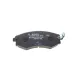 Колодки гальмівні передні BOSCH 0 986 424 215 для Hyundai Elantra III 2000-2006, Kia Magentis I 2001-2005, Ssangyong Rexton 2002-, 16.8 мм