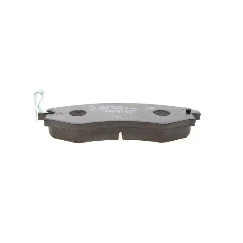 Колодки гальмівні передні BOSCH 0 986 424 215 для Hyundai Elantra III 2000-2006, Kia Magentis I 2001-2005, Ssangyong Rexton 2002-, 16.8 мм