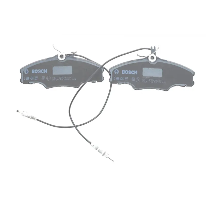 Колодки гальмівні передні BOSCH 0 986 424 227 для Peugeot 406 1995-2004, 129.9x53 мм