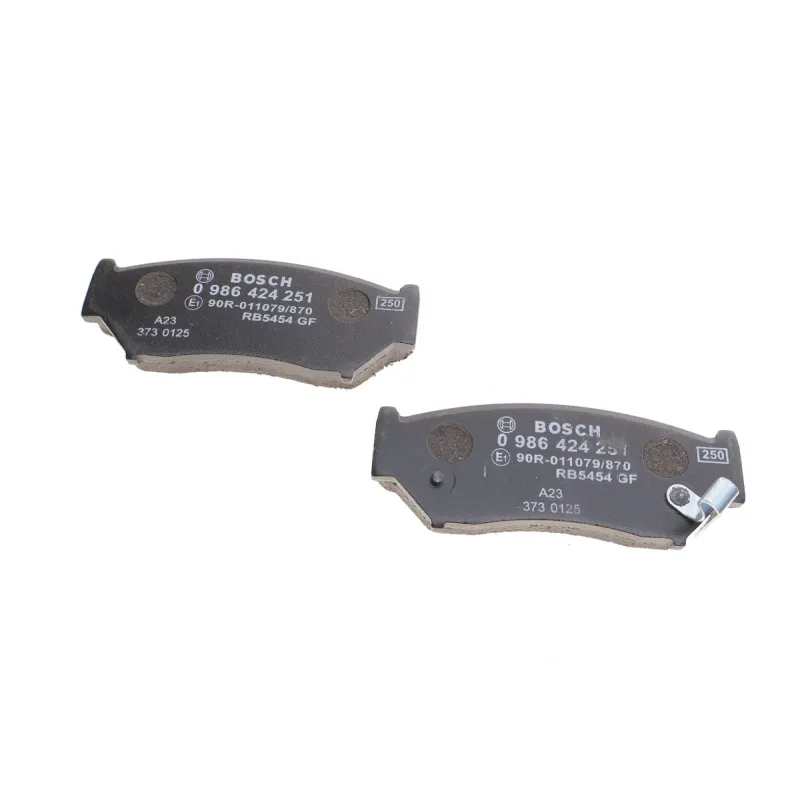 Колодки гальмівні передні BOSCH 0 986 424 251 для Suzuki Grand Vitara, Escudo 1998-2006, 116.7x45.5x15.5 мм