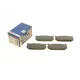 Колодки гальмівні задні BOSCH 0 986 424 266 для Mazda 626 GE 1991-1997, Ford Probe II 1993-1998, 100.1x43.6x13.5 мм
