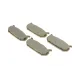 Колодки гальмівні задні BOSCH 0 986 424 266 для Mazda 626 GE 1991-1997, Ford Probe II 1993-1998, 100.1x43.6x13.5 мм