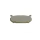 Колодки гальмівні задні BOSCH 0 986 424 266 для Mazda 626 GE 1991-1997, Ford Probe II 1993-1998, 100.1x43.6x13.5 мм