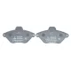 Колодки гальмівні передні BOSCH 0 986 424 278 для Citroen Xantia 1993-2003 (з датчиками)