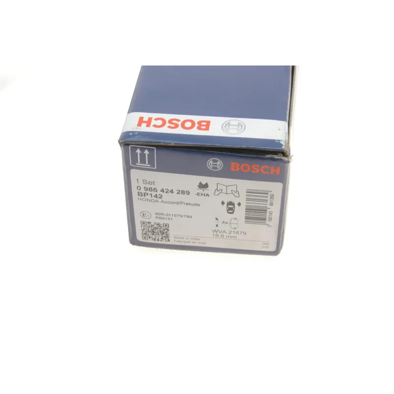 Колодки гальмівні (передні) Honda Accord V 92-98/Prelude III/IV/V 86-01/Rover 600 93-00 (Akebono)