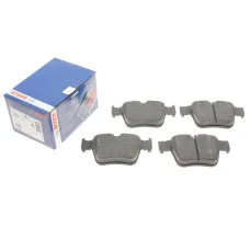Колодки гальмівні задні BOSCH 0 986 424 334 для Mercedes-Benz C-Class W205/GLC X253 2015-2019, 16.1 мм