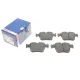 Колодки гальмівні задні BOSCH 0 986 424 334 для Mercedes-Benz C-Class W205/GLC X253 2015-2019, 16.1 мм