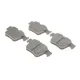 Колодки гальмівні задні BOSCH 0 986 424 334 для Mercedes-Benz C-Class W205/GLC X253 2015-2019, 16.1 мм