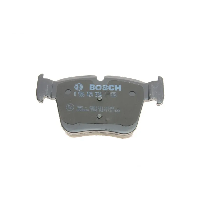Колодки гальмівні задні BOSCH 0 986 424 334 для Mercedes-Benz C-Class W205/GLC X253 2015-2019, 16.1 мм