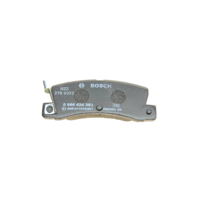 Колодки гальмівні задні BOSCH 0 986 424 383 для Toyota Camry, Lexus RX, Avensis 15.5 мм